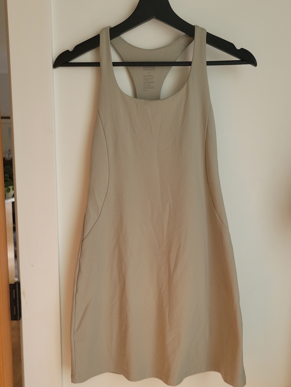 Girlfriend Collective Tennis Athletic Wear Dress With Shorts
